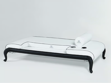 CANOPO - Upholstered fabric garden daybed by Samuele Mazza Outdoor - view 2